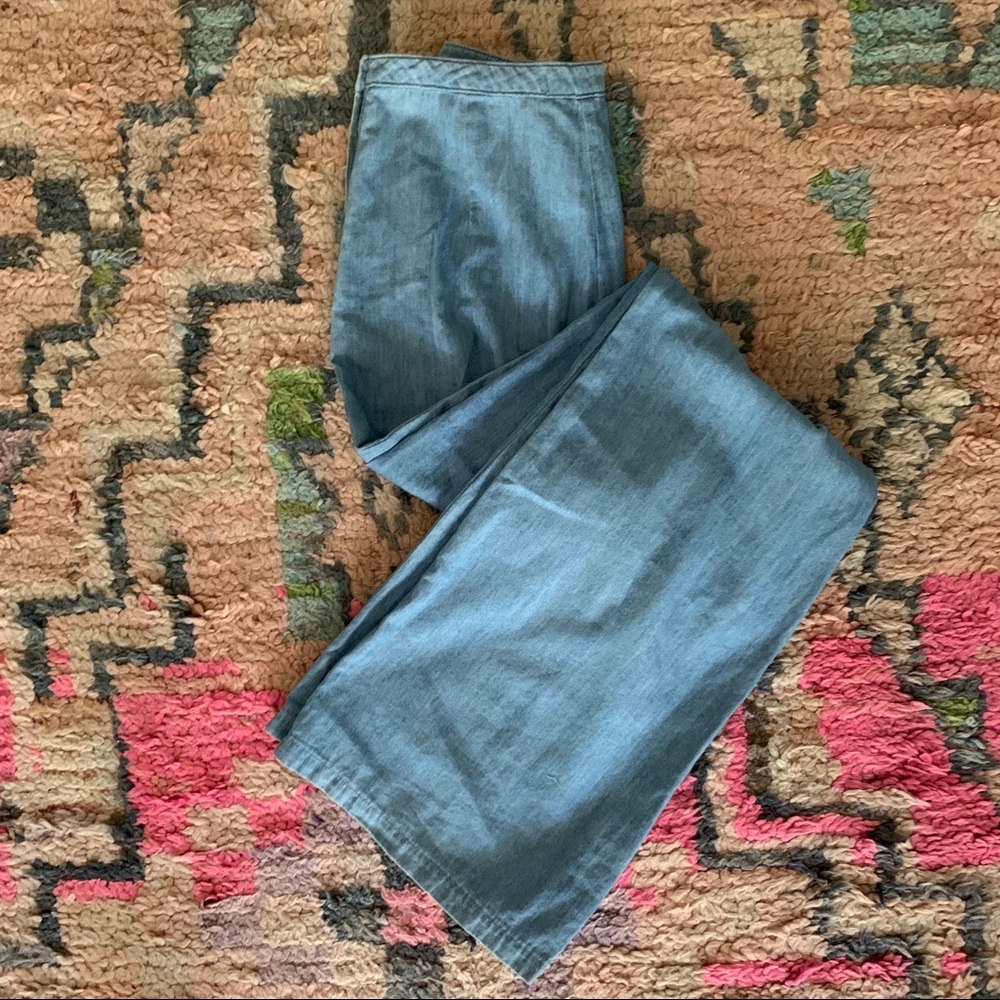 American apparel wide leg high waist Charlie pants